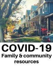 COVID-19 community tile